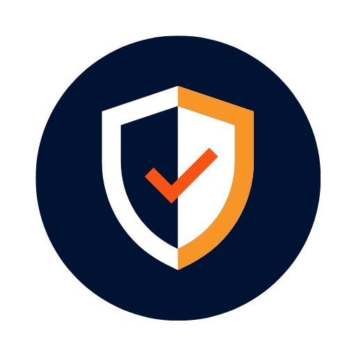 Cyber Security Services Dk Blue Icon
